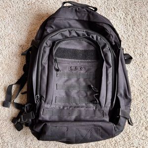 S.O.C. Black Tactical Backpack
